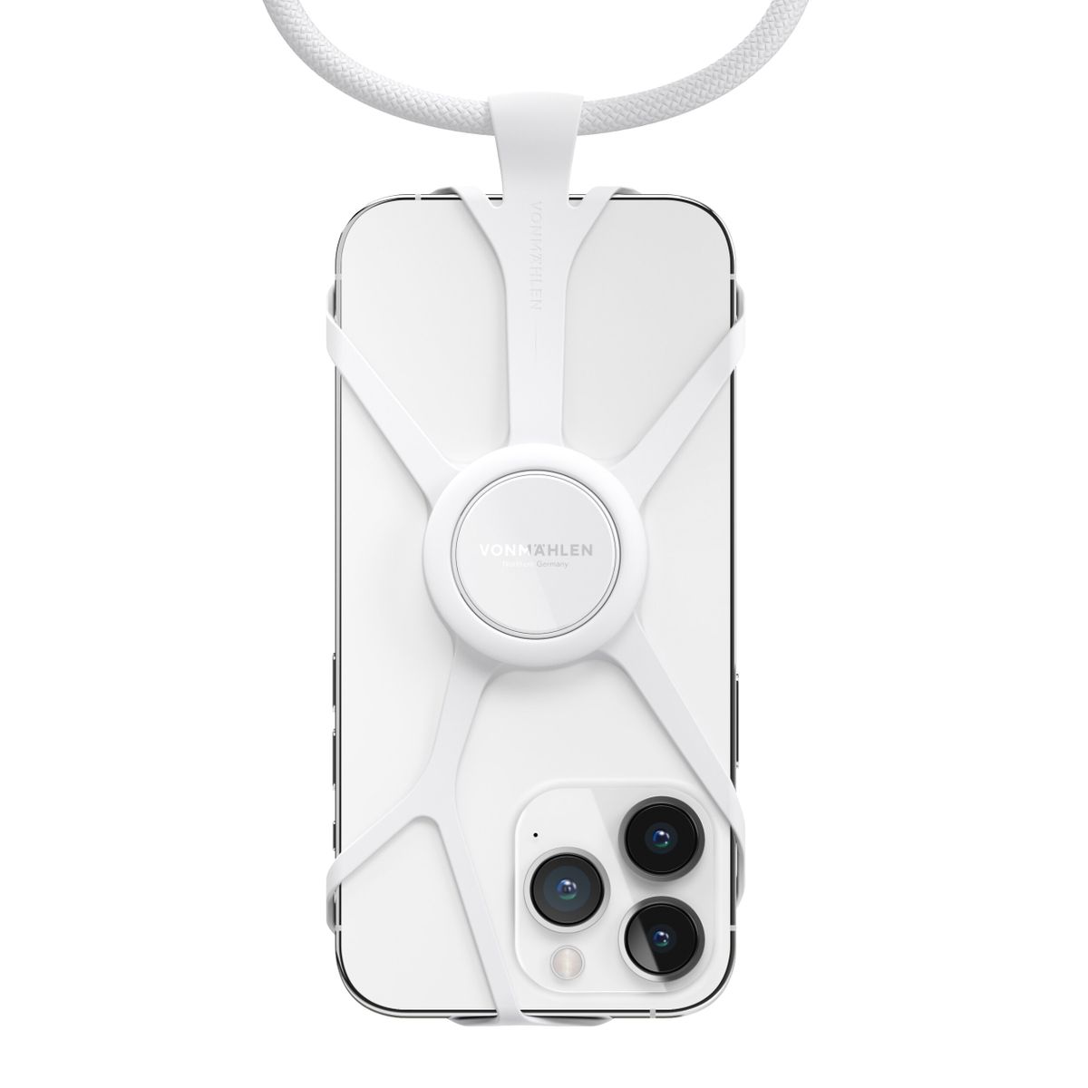Infinity Plus The universal Phone Strap + Phone Grip (White) #INF00010