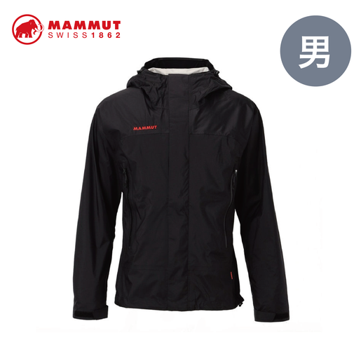 Mammut | Microlayer HS Hooded Jacket AF Classic 男 黑 | Size : S