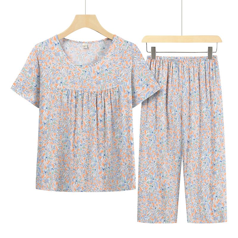 老年人短袖套裝( XL-4XL碼 10號色）【下單後請聯絡客服確認發貨尺碼】F001099270