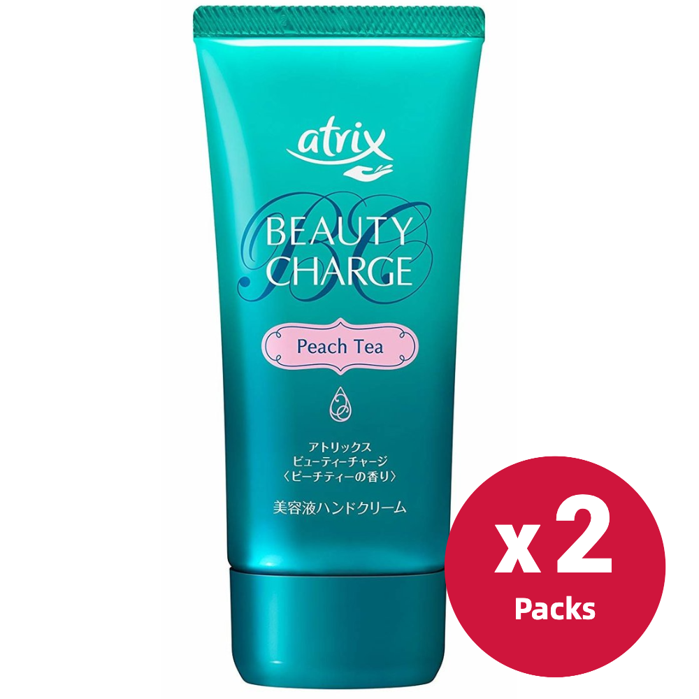 ATRIX Beauty Charge 保濕美容液護手霜 (80g x 2) 桃茶味