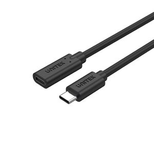 0.5M USB-C(M) to C(F) 全功能延長線 | USB3.2 Gen2 10Gbps傳輸 | USB PD100W 快充 | 4K 60Hz 影像輸出