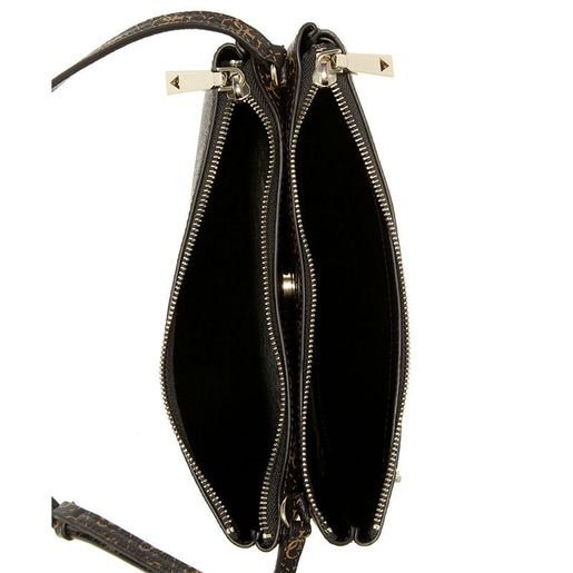 naya double zip crossbody bag