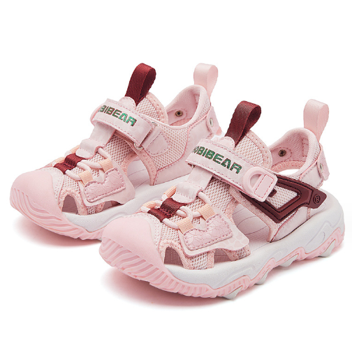 包頭涼鞋(粉色AU7699)(尺碼27-38碼)(下單後聯絡客服確認發貨尺碼)