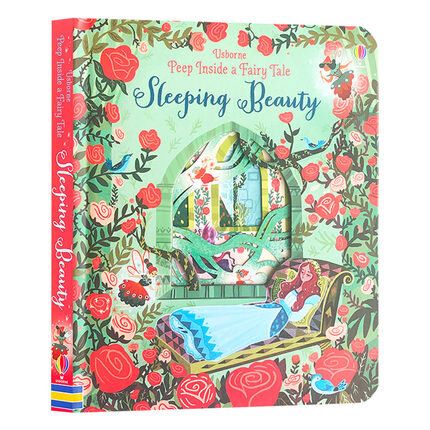 偷偷看睡公主故事 幼兒小翻頁紙板書 Peep inside A Fairytale Sleeping Beauty