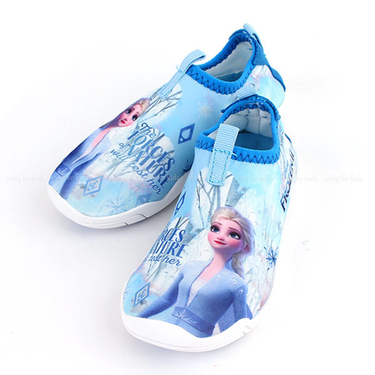 迪士尼魔雪奇緣沙灘鞋-平行進口