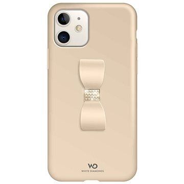 iPhone 11, Bow Case, Gold Crystals