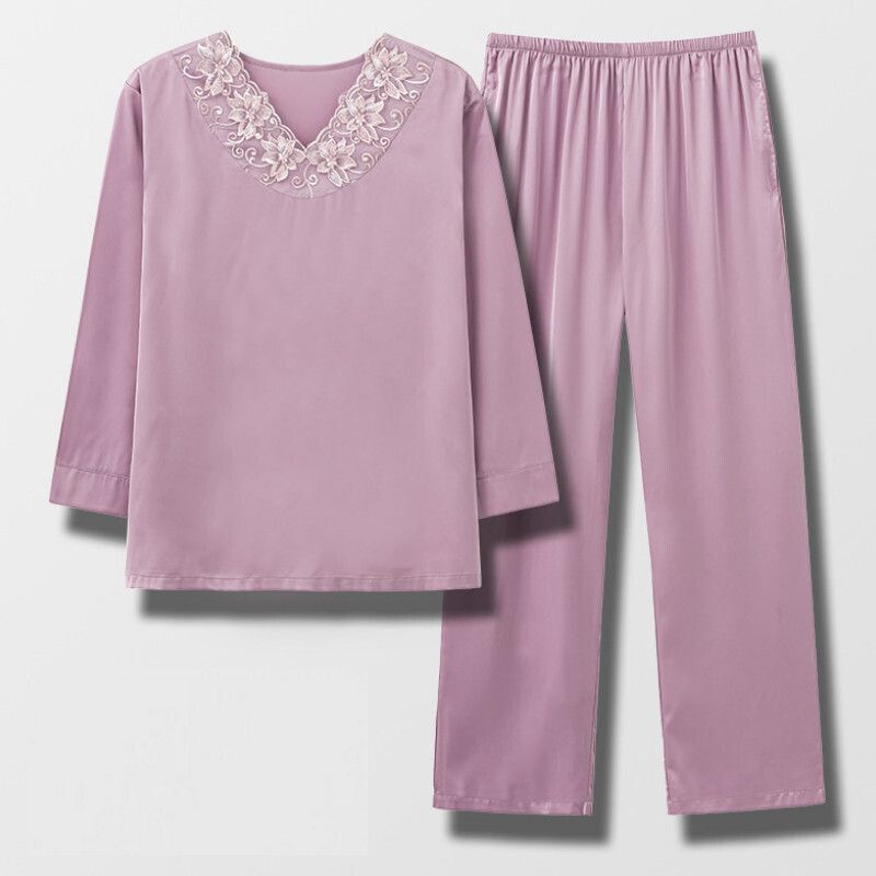 中袖睡衣套裝【M-4XL碼 NXF-3002】【下單后聯絡客服確認發貨尺碼 】