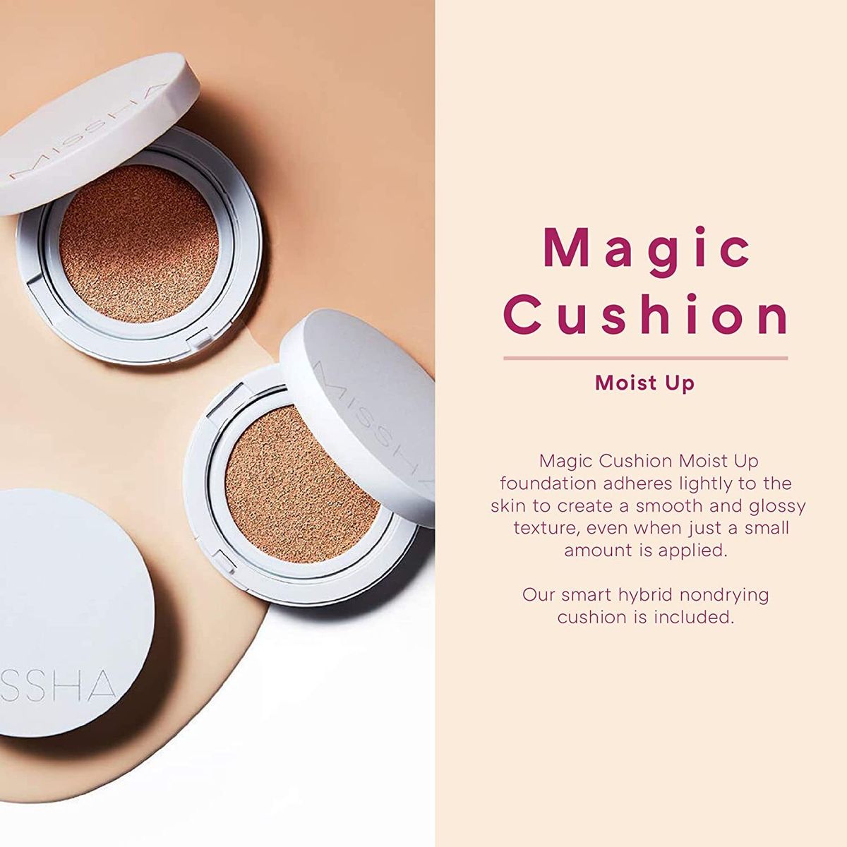 Missha | *#23 Magic Cushion Moist Up SPF50+ PA+++(8809581449275