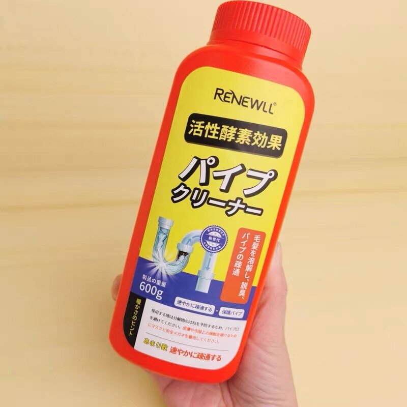 RENEWLL Drain Clog Remover Toilet Clog Remover Dissolve Hair & Grease from Clogged Toilets Sinks Drain Cleaner