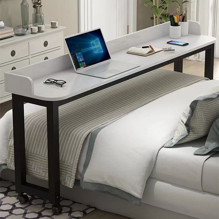 創意懶人專用枱床上電腦枱書枱簡易可移動房間辦公枱100CM