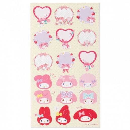 SANRIO, (My Melody) Made in Japan Sanrio Cute Stickers 200pcs w/ Storage  Case x 1 Set