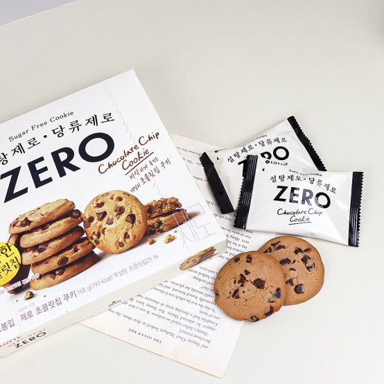 Lotte | Zero Chocolate Chip Cookie 168g (12pcs) (Parallel