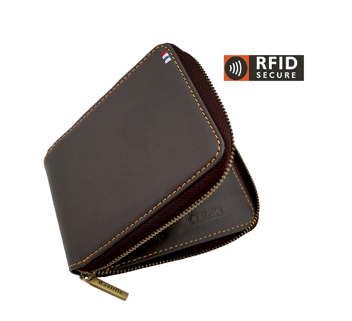 LEATHER MEN'S BIFOLD WALLET 2191