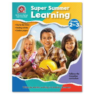 Super Summer Learning Workbook (Grade 2 to 3)