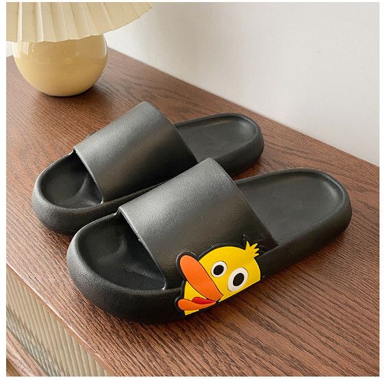 簡約時尚一字涼拖鞋（5007黑色  36-45碼）(下單後聯絡客服確認發貨尺碼) #F035_032_022