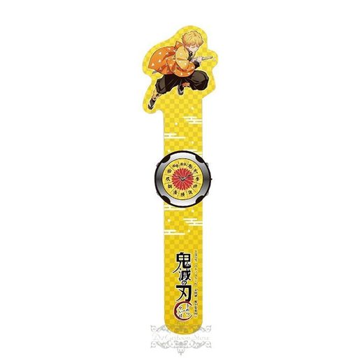 ANIPLEX | Demon Slayer : Kimetsu no Yaiba Japanese Version Outdoor snapping  watch 3 sex watch adult child Toys decorative watches (Zenitsu)