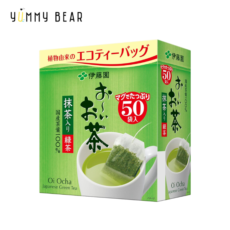 綠茶茶包含抺茶 50包（平行進口）