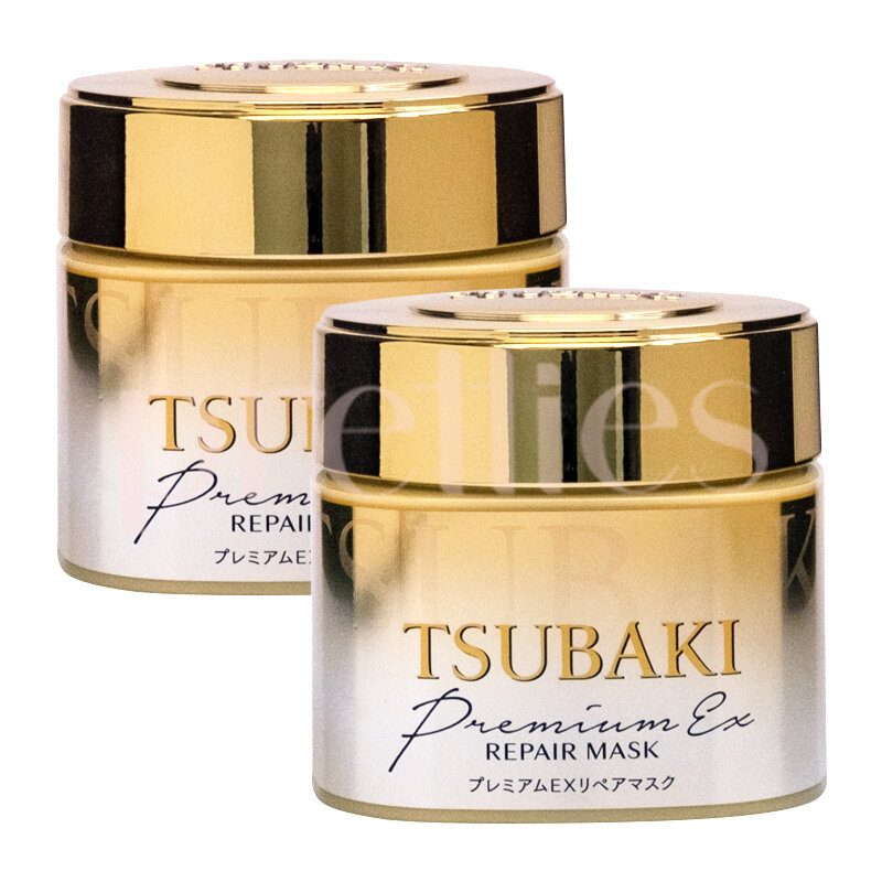 TSUBAKI 黃金高滋潤修復髮膜 180g x2 (459957) (平行進口貨品)