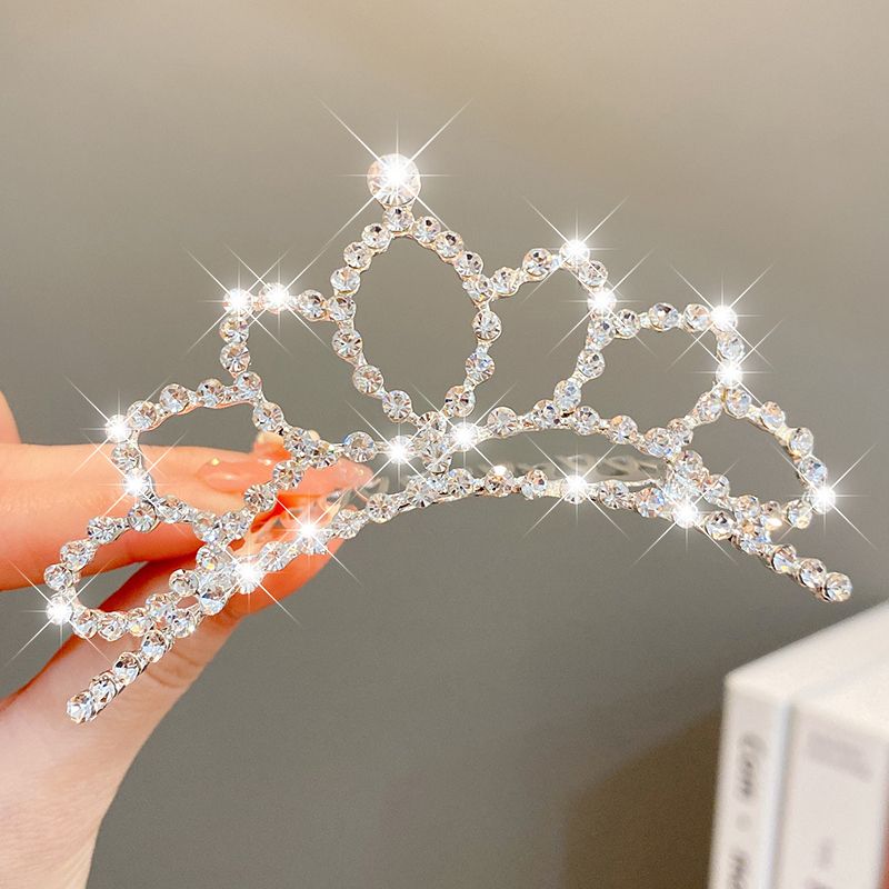 兒童皇冠髮箍頭箍髮飾(白蘭)