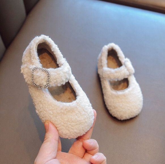 兒童休閒鞋【21-30碼】【米白色】(下單後聯絡客服確認發貨尺碼) #F246010268