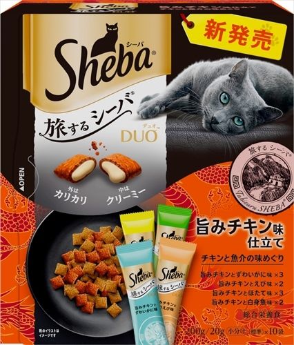 Sheba duo shop cat food