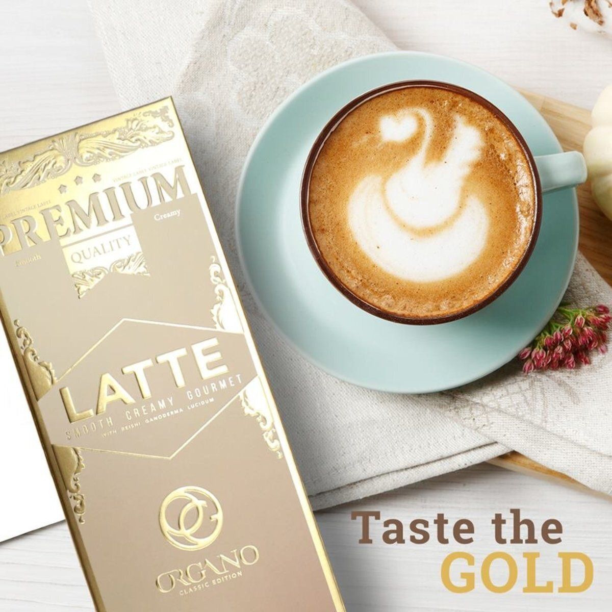 有機靈芝拿鐵咖啡 Latte