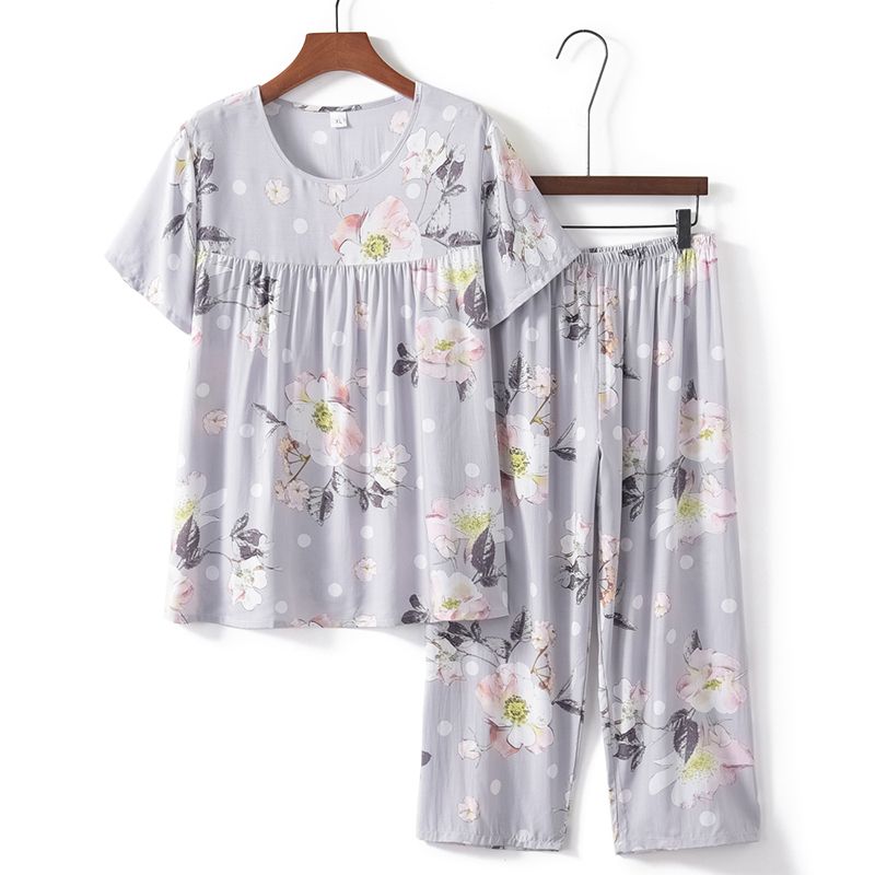 老年人短袖套裝( XL-4XL碼 5號色）【下單後請聯絡客服確認發貨尺碼】F001099289