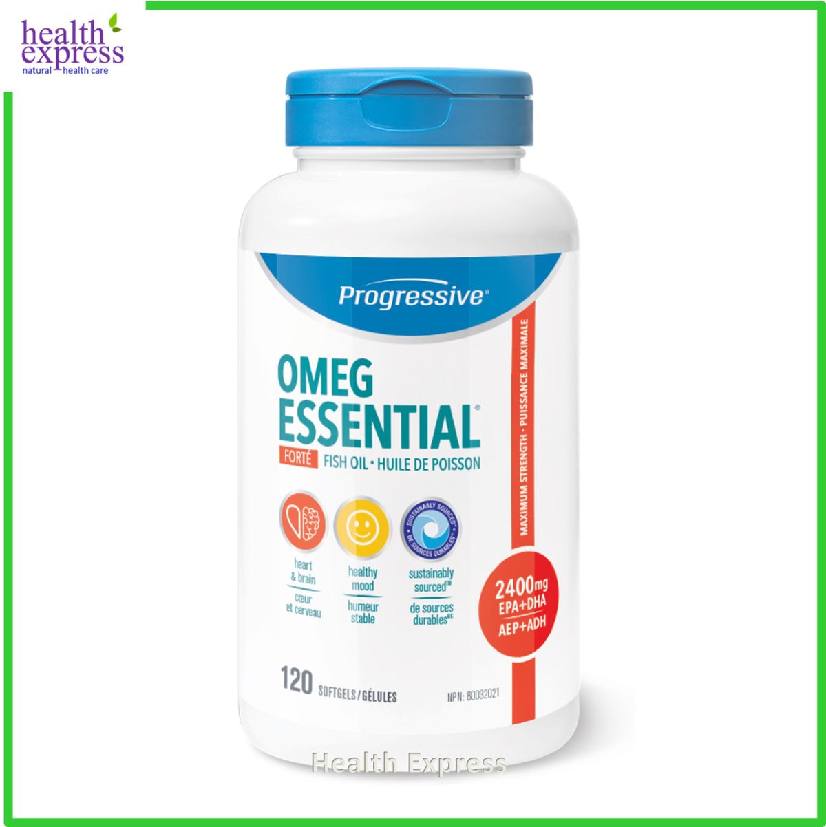 Progressive | [SALES]OmegEssential Forte 120's [parallel goods ...