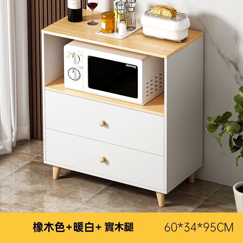 (Oak color 60*34*95cm) Cabinet