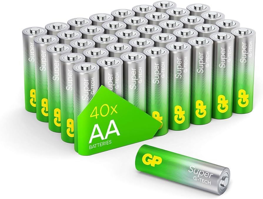 GP Super Alkaline AA 40pcs (GP15A) (Random for old/new packing)