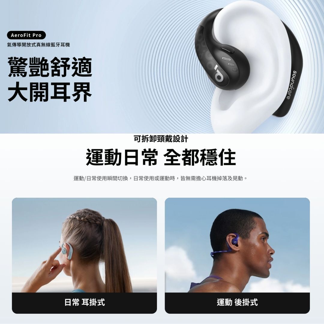 Sound Core R15 SoundCore by Anker | Anker Sound Core AeroFit Pro - 白色 氣傳導開放式真無線藍牙耳機 ...