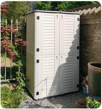 現貨 (含層板) HDPE 雙層戶外防水儲物櫃 包安裝  | 戶外櫃 | 防水櫃 | 露台儲物櫃 | 露台戶外櫃