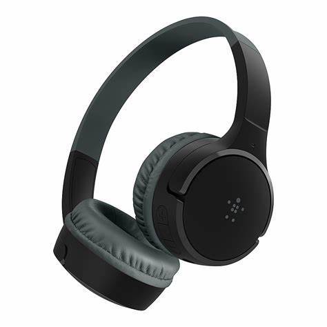 Wireless 兒童耳機 On-Ear Headphones for Kids 黑色