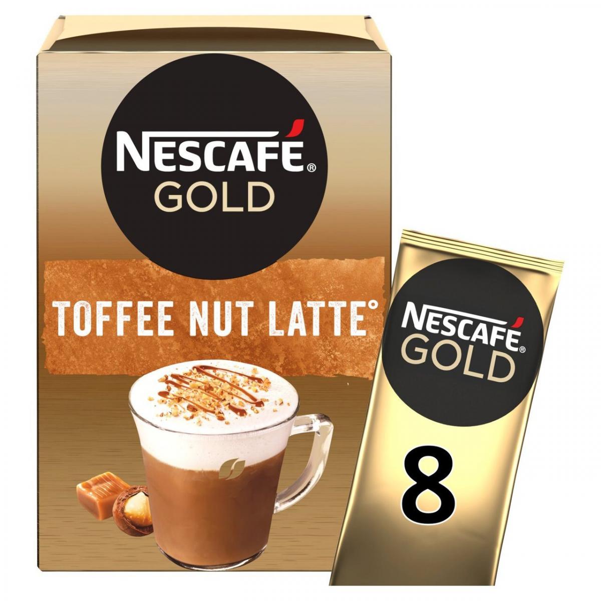 Gold Toffee Nut Latte 8 Sachets (parallel) (new/old packing random release)