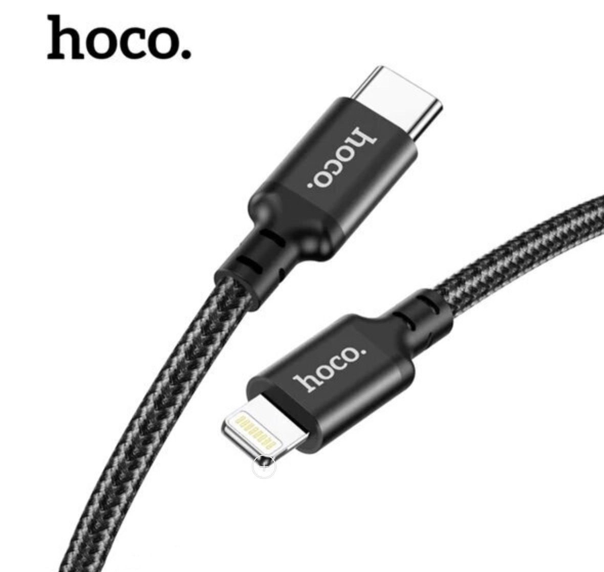 hoco Super Fast Charging Type C to Lightning Data Cable HOCO X14 PD 20W Charging Data Cable 1M Black
