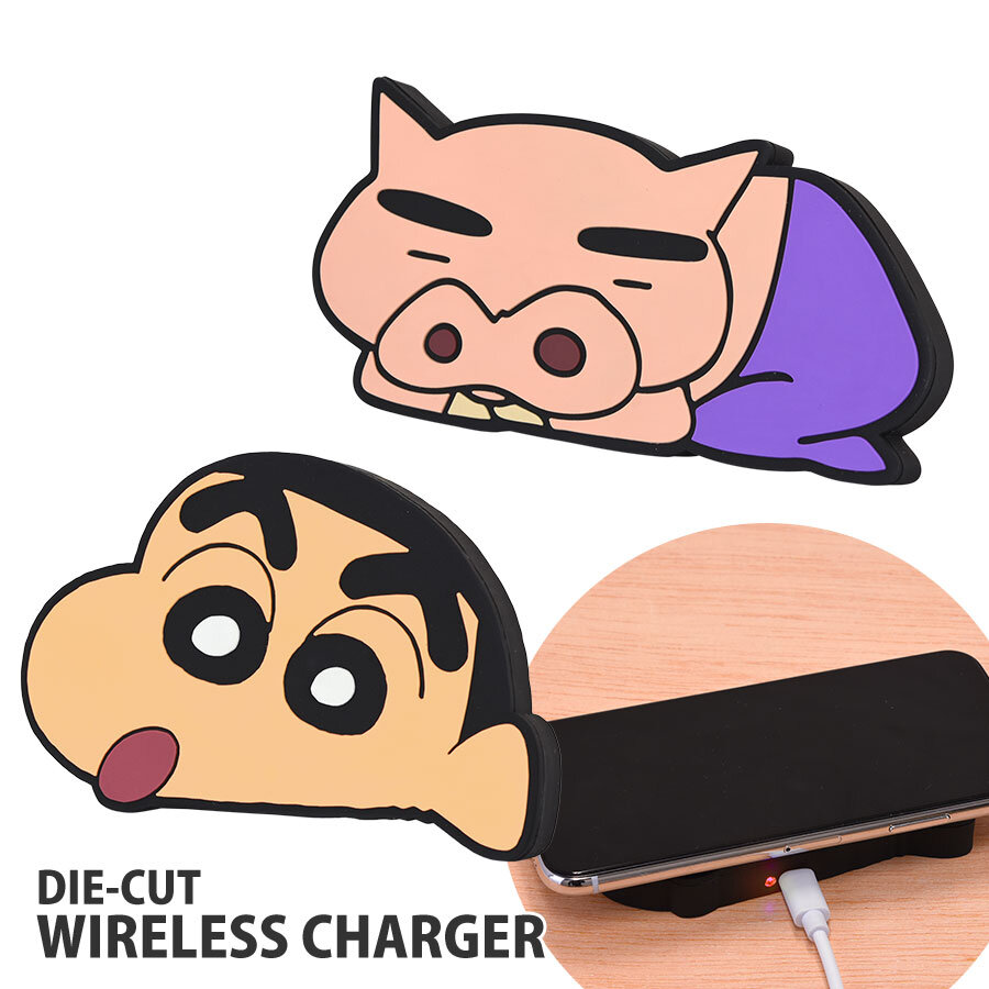 日本進口 | Crayon Shin Chain Japanese version mobile phone support Qi wireless  charger Portable (Head shape series) (BURIBURI ZAEMON) | HKTVmall The  Largest HK Shopping Platform