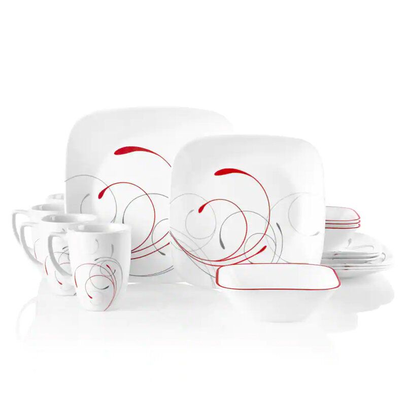 16-pc Dinnerware Set - Splendor (Parallel Import goods)