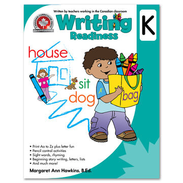 Writing Readiness Workbook (Kindergarten)