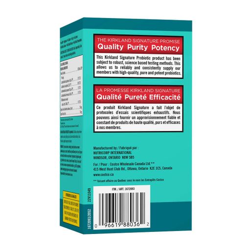 Kirkland Signature, Kirkland Daily Probiotic 30 Billion 90 Vegetarian  Capsules Parallel Import (EXP:09/2024 )