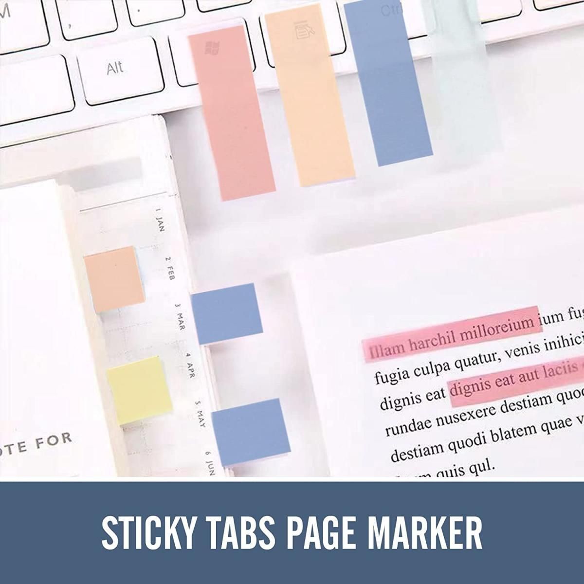 全城熱賣 | Sticky notes Post it note 便條紙 書籤紙 旗仔, 3種圖案, 100張/包, 3包, 共 600張 ...