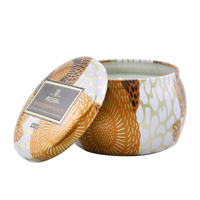Mini Tin Candle - Spiced Pumpkin Latte 113g/4oz - [Parallel Import Product]