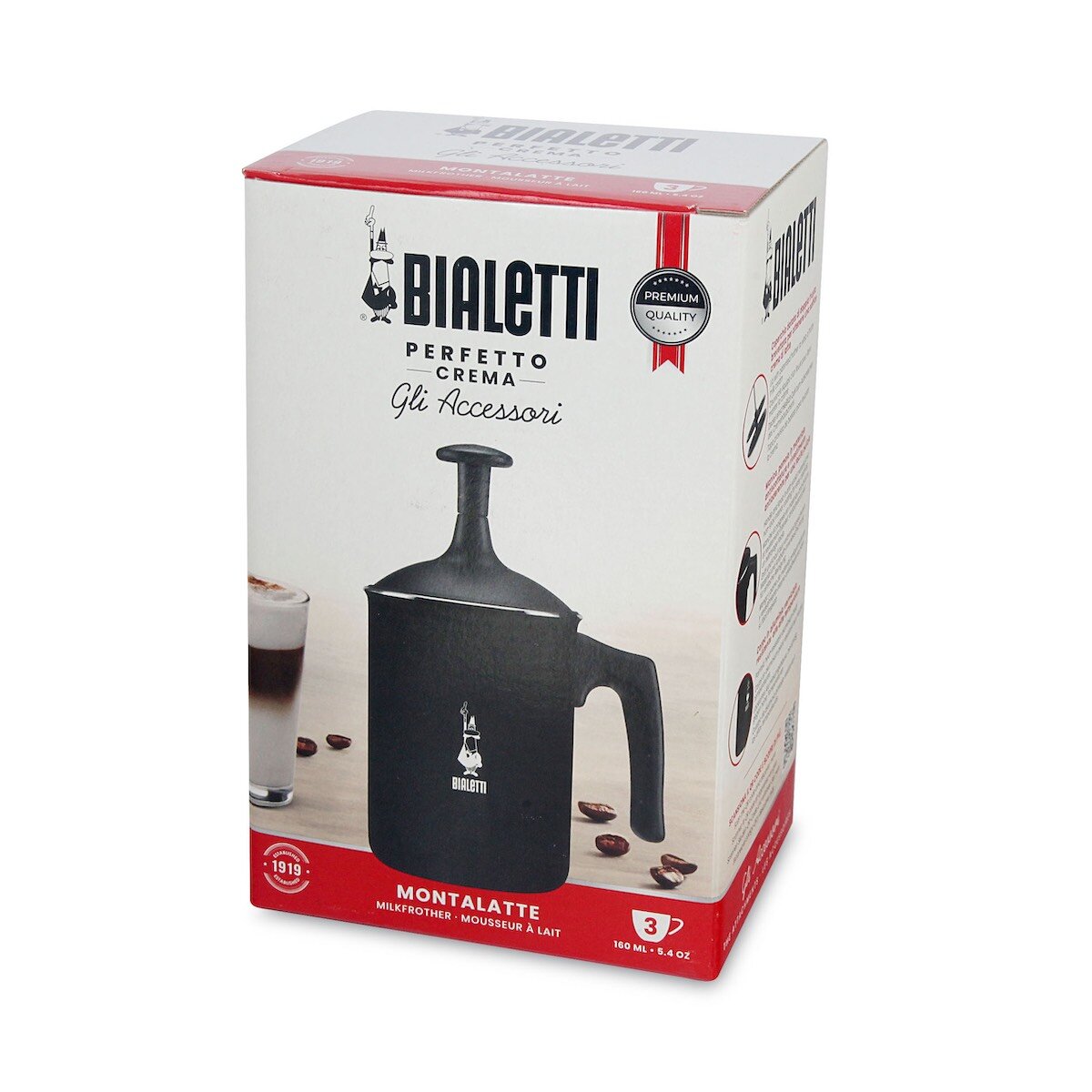 Bialetti Montalatte Milk Frother - Crema
