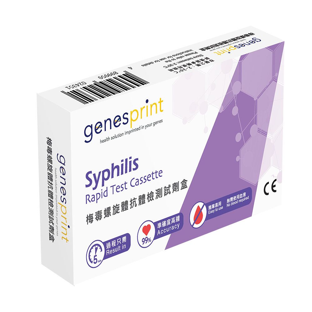 GenesPrint Syphilis Rapid Test Cassette