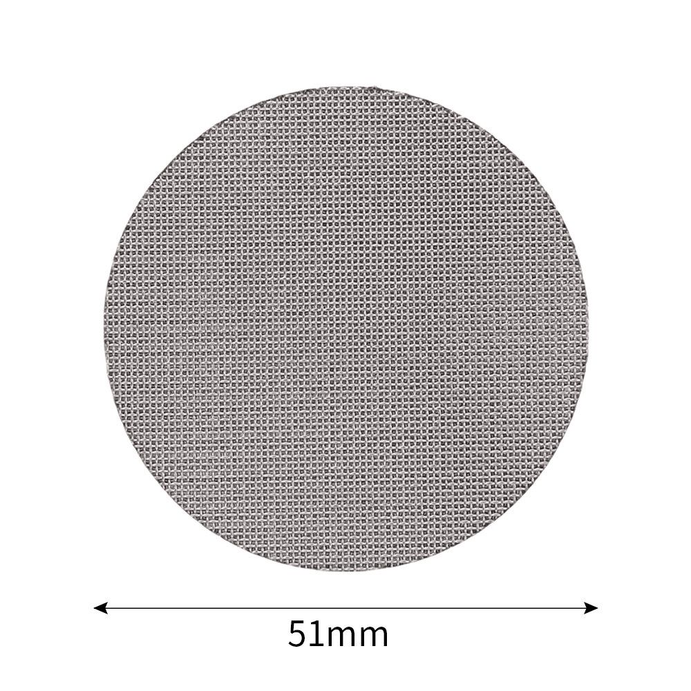 51mm 厚1.7mm 咖啡粉碗萃取過濾網 不銹鋼燒結咖啡過濾片 二次分水網 [平行進口]