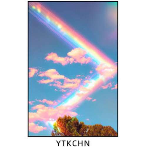 唯美彩虹裝飾畫掛畫（YTKCHN）（下單後聯絡客服確認尺寸及畫框材質）#S371001372