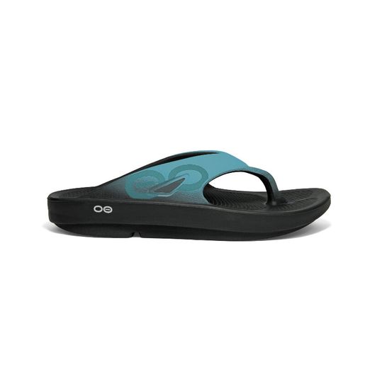 OOFOS OOriginal Sport Recovery Sandal Aqua M4 W6 Size 37