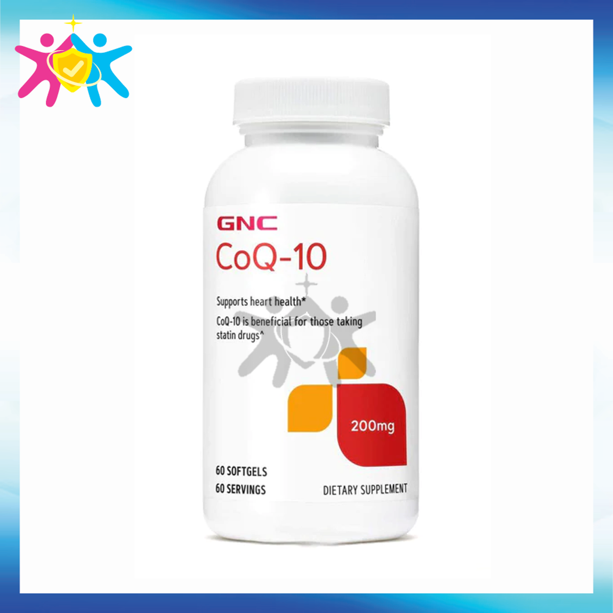 GNC | CoQ10 (200 mg) 60 capsules [Parallel Goods] Best Before:30 June ...