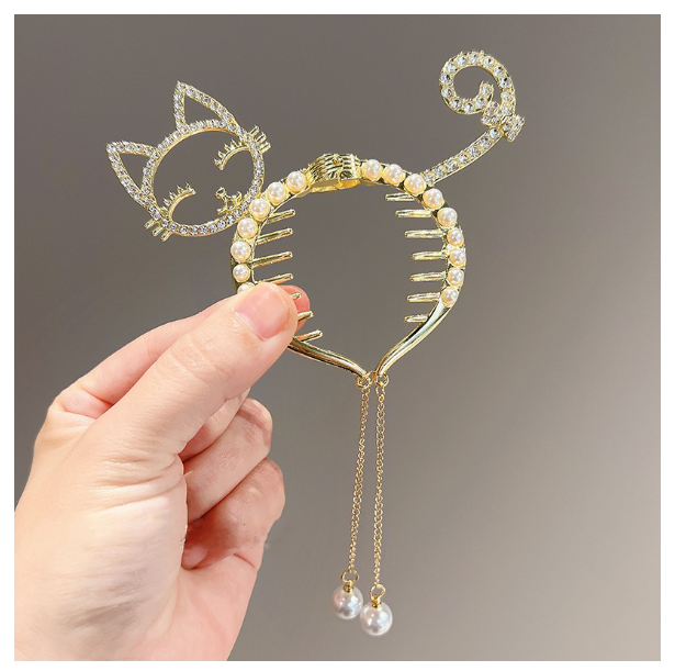 兒童盤發神器抓夾(貓咪)#S143020144