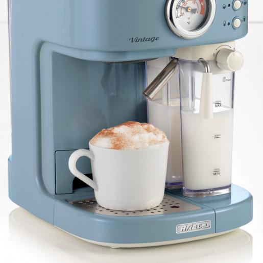 Espresso Coffee Maker Vintage - Ariete 1383 - with automatic system for  cappuccino and caffè latte 
