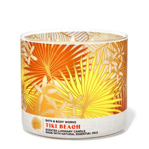 bath and body works tiki beach candle